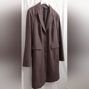 ☀- Apostrophe-Brown Trench Over Coat -Luxury Is A State Of Mind - Size: 18W